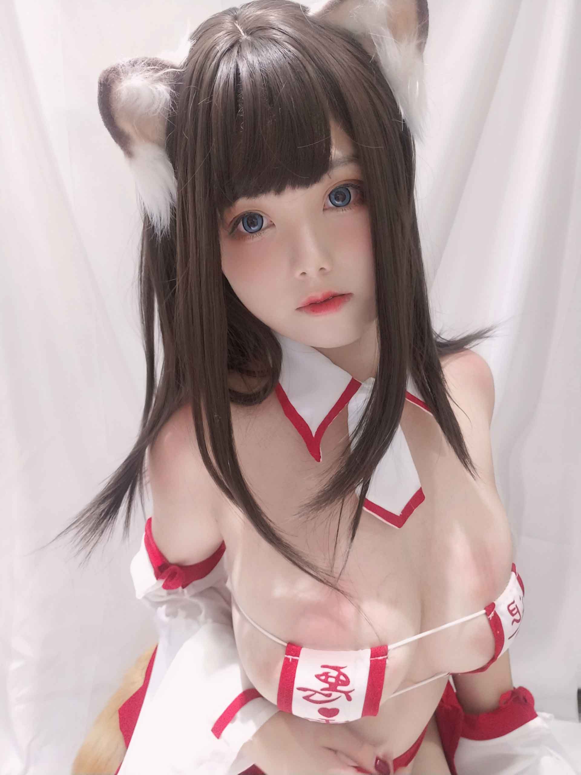 [蜜汁猫裘]042巫女小狐狸插图1